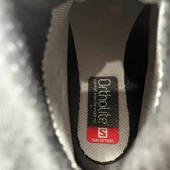 Salomon X Ultra Gore Tex Women US 8.5 Purple Hiking Lace Up Ankle Boots - Picture 7 of 10